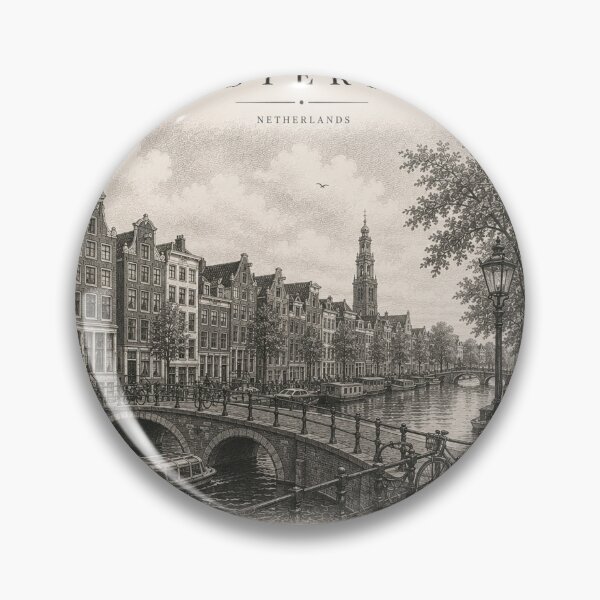 Item preview, Amsterdam | Vintage Travel City Design designed and sold by Fm204.