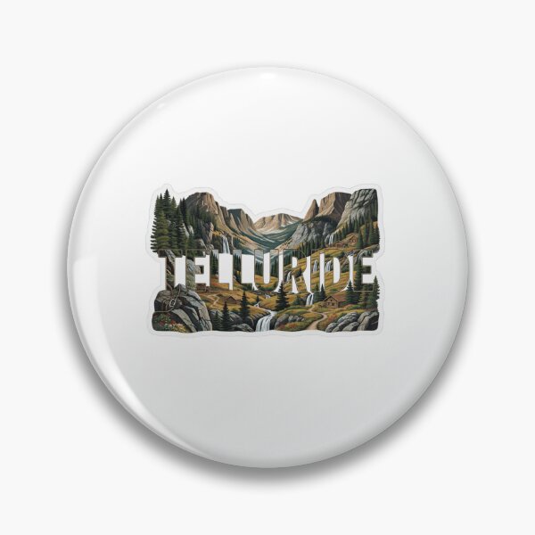 Item preview, Telluride Mountain Hiking Adventure Travel Sticker designed and sold by Imaginarium of Chaos falcon88 .
