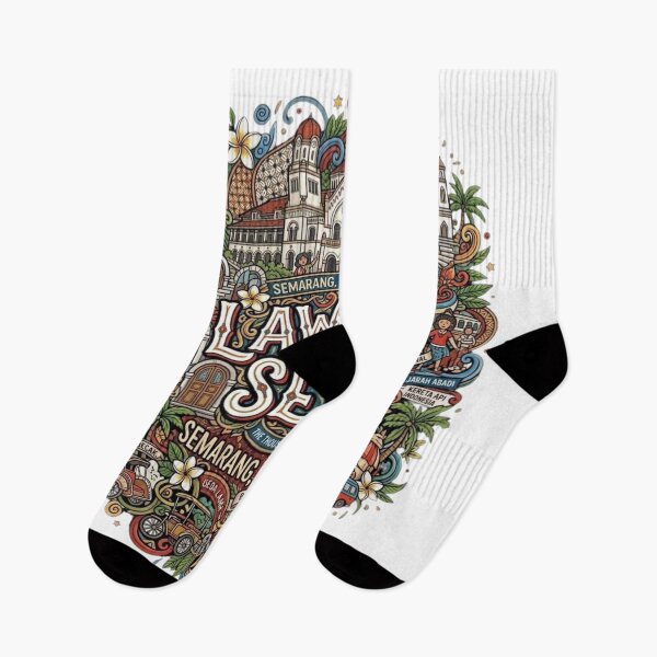 Item preview, Lawang Sewu Semarang Historic Landmark Doodle designed and sold by arisukma11.