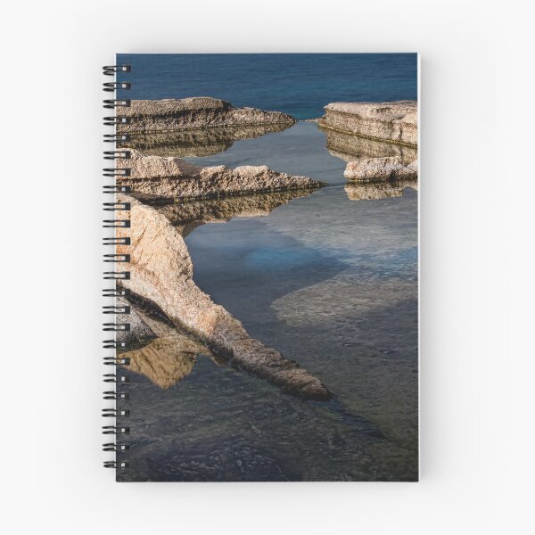 Item preview, Seascape in Malta – Tranquil Coastal Waters and Rocky Shoreline designed and sold by noport.