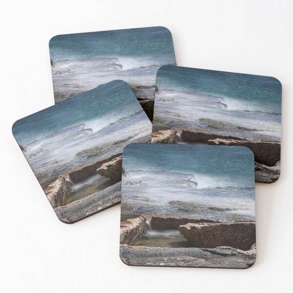 Item preview, Seascape in Malta – Tranquil Coastal Waters and Rocky Shoreline designed and sold by noport.