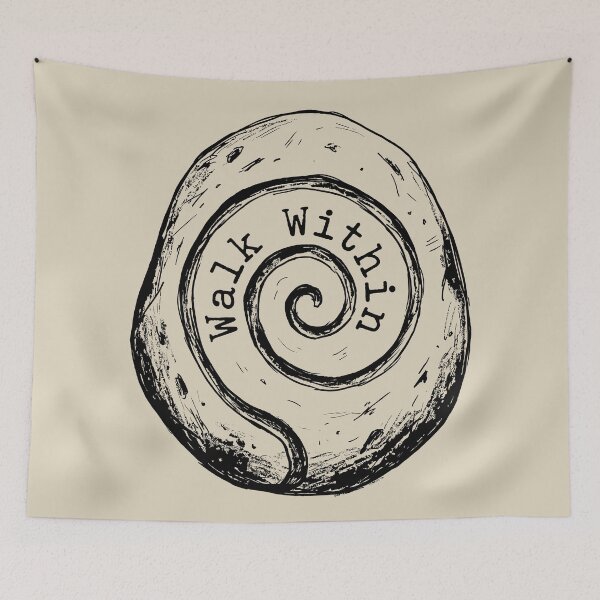Item preview, Labyrinth Stone - Pagan Folk designed and sold by bapupa.