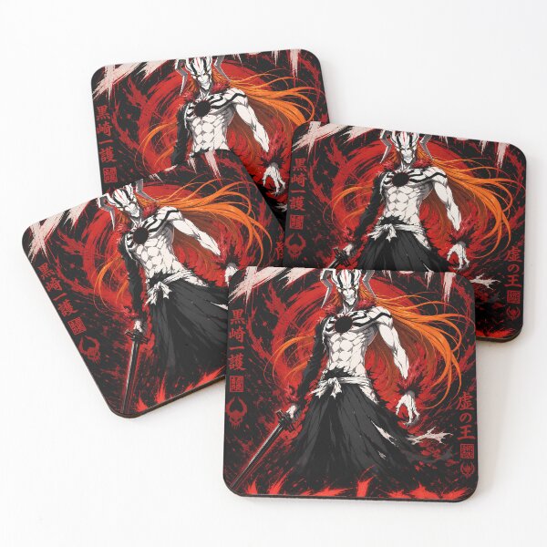 Item preview, Masked Hollow King – Crimson Dark Samurai Anime Art designed and sold by MugenAnime.