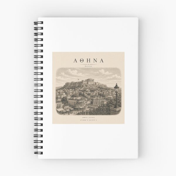 Item preview, Athens | Vintage Travel City Design designed and sold by Fm204.