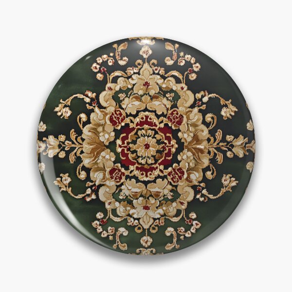 Item preview, Antique Green Chinese Royal Carpet designed and sold by GrinGalore.