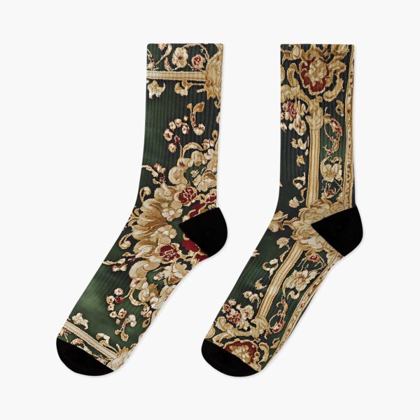 Item preview, Antique Green Chinese Royal Carpet designed and sold by GrinGalore.