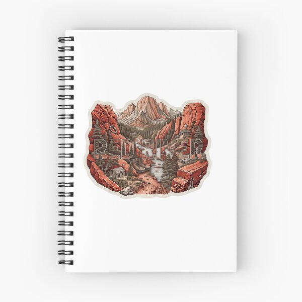 Item preview, Red River Scenic Hiking Travel Sticker designed and sold by Imaginarium of Chaos falcon88 .