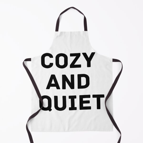 Item preview, Cozy And Quiet Aesthetic Homebody Bookworm Comfort Merch designed and sold by FarazDesign110.