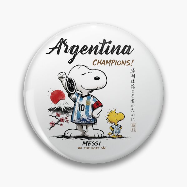 Item preview, Snoopy-Argentina-Fútbol designed and sold by Thudesign85.