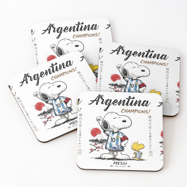 Item preview, Snoopy-Argentina-Soccer designed and sold by Thudesign85.