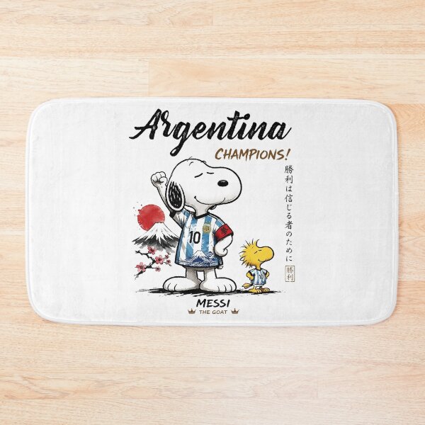 Item preview, Snoopy-Argentina-Soccer designed and sold by Thudesign85.