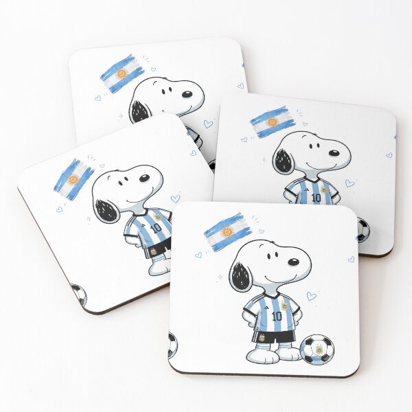 Item preview, Snoopy-Argentina-Soccer designed and sold by Thudesign85.