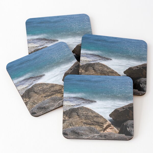 Item preview, Seascape in Malta – Tranquil Coastal Waters and Rocky Shoreline designed and sold by noport.
