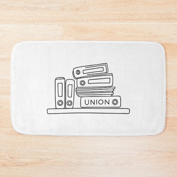 Item preview, Folders piled on a tabletop bearing the label union designed and sold by rasagamastore.