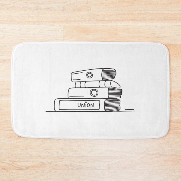 Item preview, A table holding stacked folders marked with "union" designed and sold by rasagamastore.