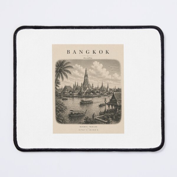 Item preview, Bangkok | Vintage Travel City Design designed and sold by Fm204.
