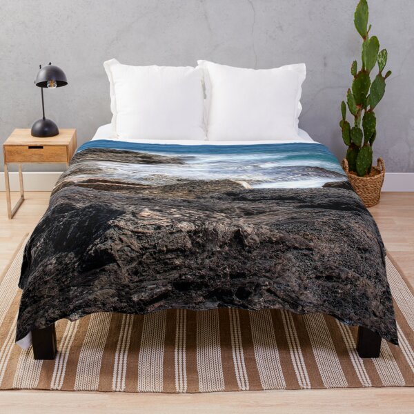 Item preview, Seascape in Malta – Tranquil Coastal Waters and Rocky Shoreline designed and sold by noport.