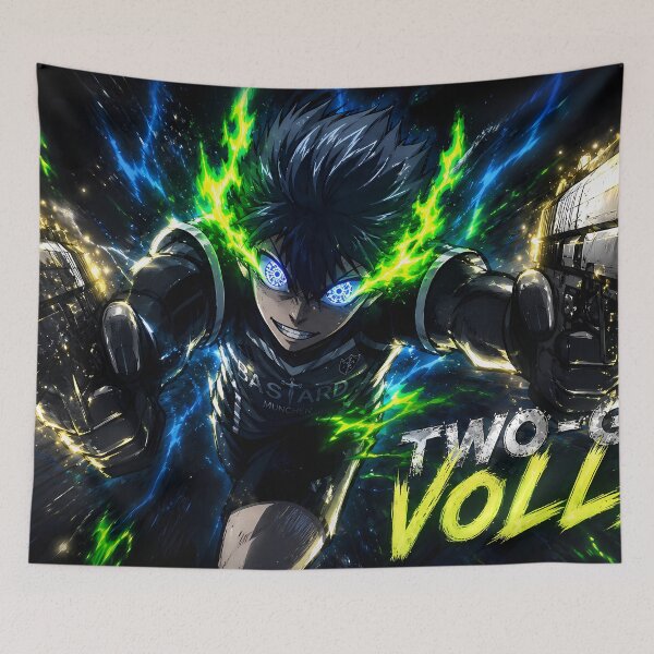 Item preview, Dual Pistol Anime Antihero – Neon Energy Action Warrior Art designed and sold by MugenAnime.