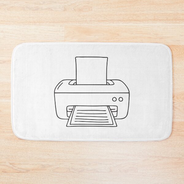 Item preview, A printer ejecting a sheet for job application designed and sold by rasagamastore.