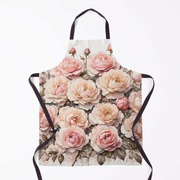 Item preview, Garden Roses Watercolor Painting designed and sold by RawNaturePrints.