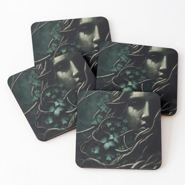 Item preview, The Toxic Embrace of Twilight Vines - Classic Art designed and sold by Dhenin Studio.