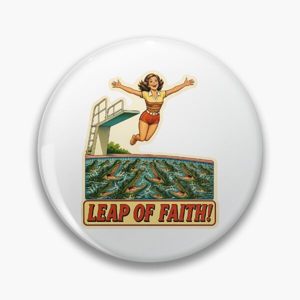 Item preview, Leap Of Faith Corporate Burnout Diver designed and sold by RareVisuals.