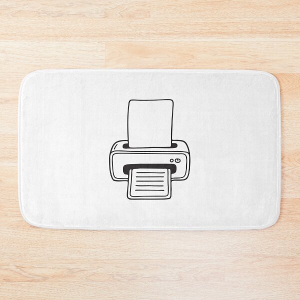 Item preview, A job application coming out of a desktop printer tray designed and sold by rasagamastore.