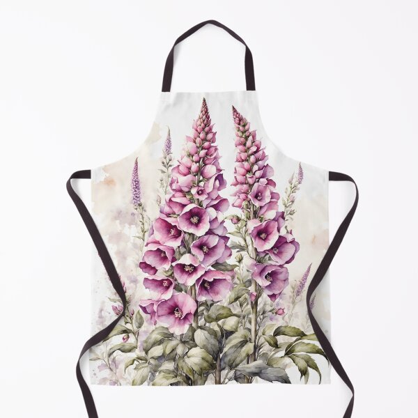 Item preview, Foxglove Flower Watercolor Painting designed and sold by RawNaturePrints.