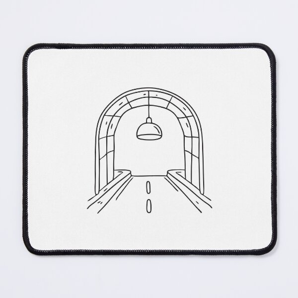 Item preview, A ceiling lamp mounted above walkway in an underpass designed and sold by rasagamastore.