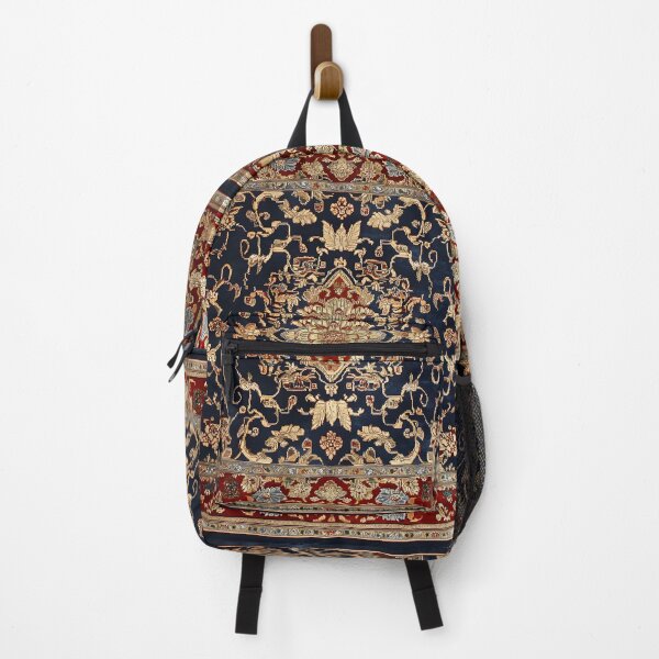 Item preview, Antique Red Blue Chinese Royal Carpet designed and sold by GrinGalore.