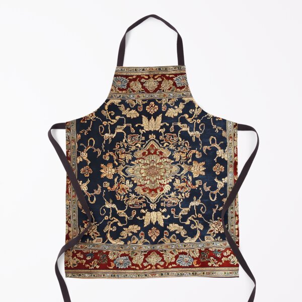 Item preview, Antique Red Blue Chinese Royal Carpet designed and sold by GrinGalore.