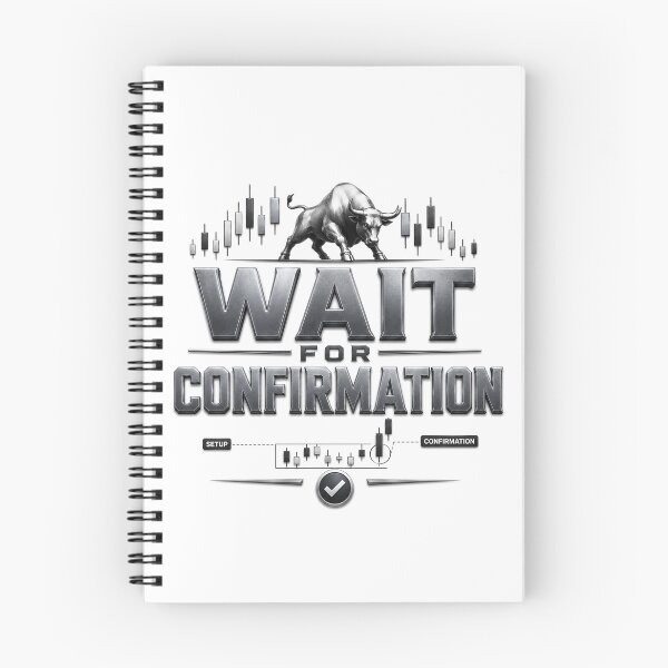 Item preview, Wait for Confirmation Forex Trading Bull Market Design designed and sold by PipForgeStudio .