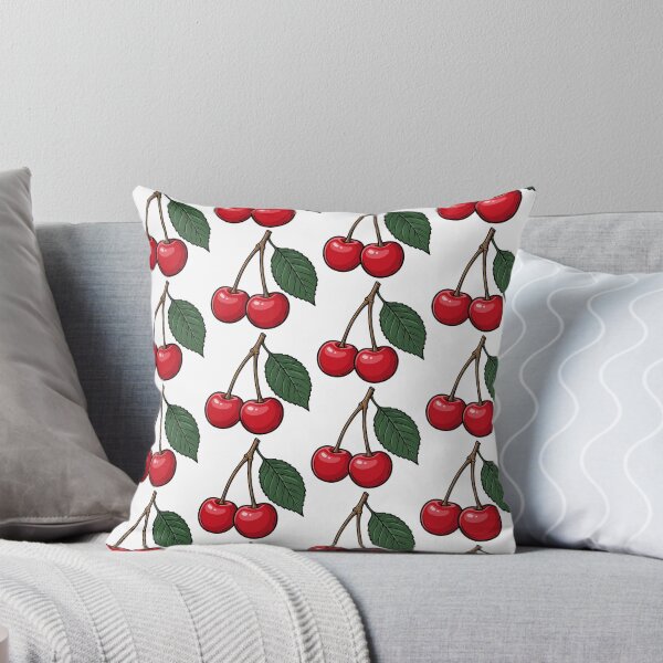 Item preview, Classic Retro Red Cherries Illustration designed and sold by seven things shop.