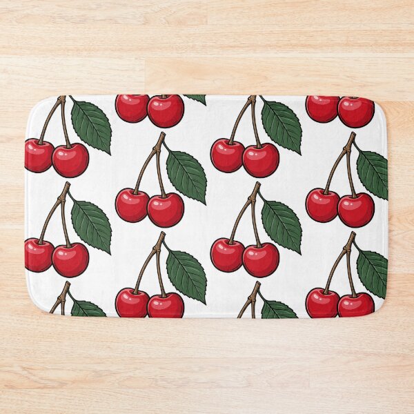 Item preview, Classic Retro Red Cherries Illustration designed and sold by seven things shop.