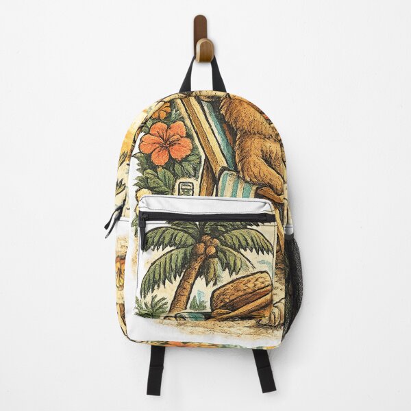 Item preview, Cute Beach Capybara Summer Vacation T-Shirt | Funny Tropical Animal Relaxing Sunset Design designed and sold by Rx Graphic Studio.