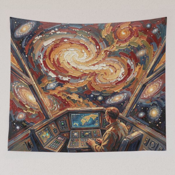 Item preview, Impressionistic Impasto Space View designed and sold by FotoworldEdel.