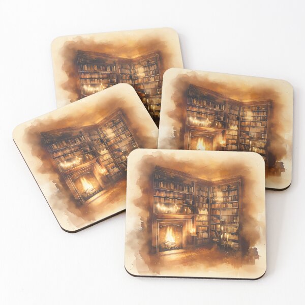 Item preview, The Bibliophile's Haven designed and sold by ONYX Pixee.
