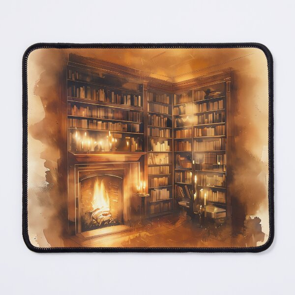 Item preview, The Bibliophile's Haven designed and sold by ONYX Pixee.