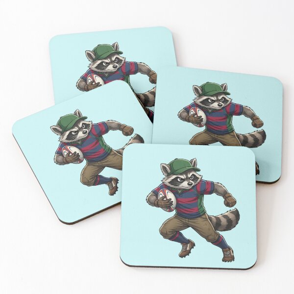 Item preview, Sporty Raccoon in action designed and sold by noport.