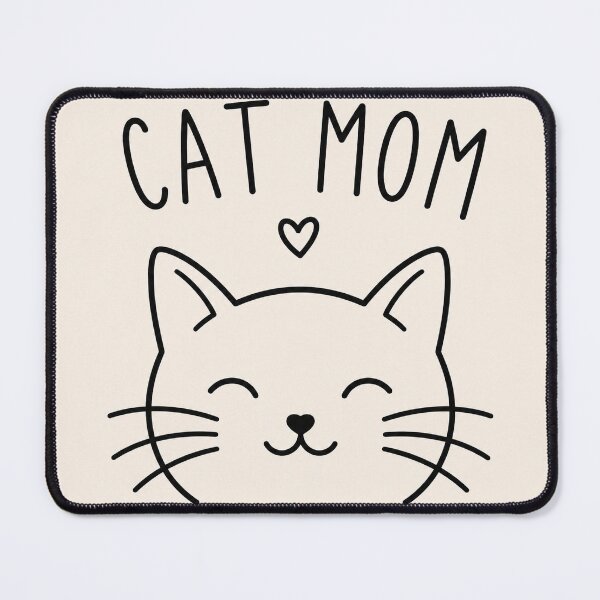 Item preview, Cat Mom Minimalist Line Art designed and sold by GrzywaM.
