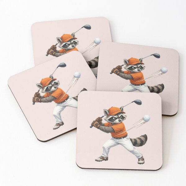 Item preview, Sporty Raccoon in action designed and sold by noport.