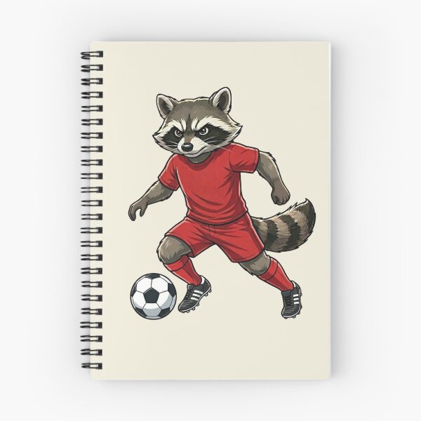 Item preview, Sporty Raccoon in action designed and sold by noport.
