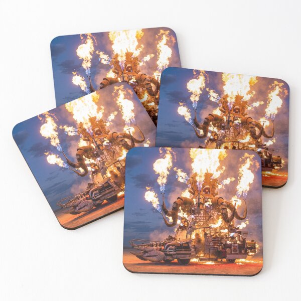 Item preview, Burning Man Festival Fire Octopus Art  designed and sold by HayaasBoutique.