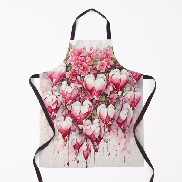 Item preview, Bleeding Heart Flower Watercolor Painting designed and sold by RawNaturePrints.
