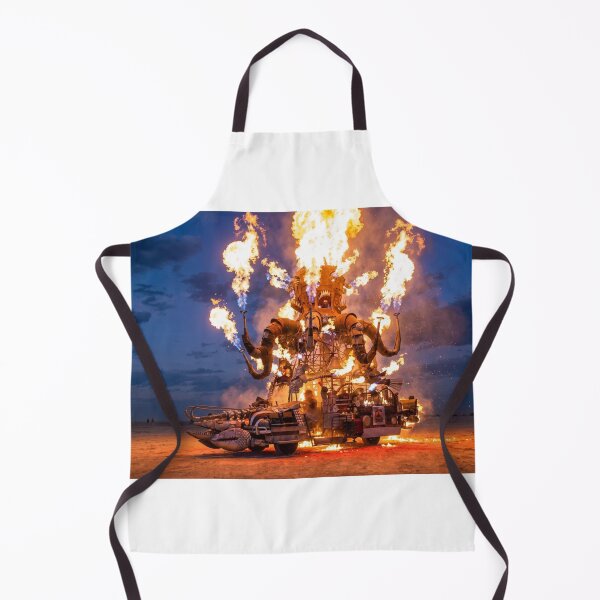 Artikelvorschau, Feuer-Oktopus-Kunst beim Burning Man Festival entworfen und verkauft von HayaasBoutique.