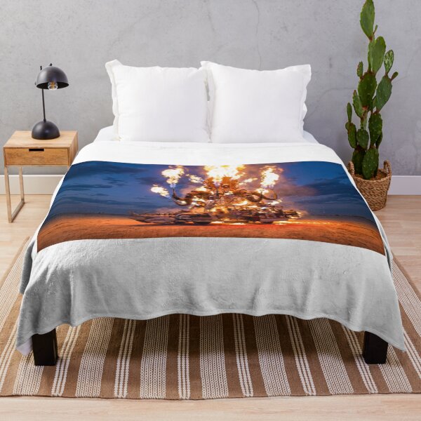 Item preview, Burning Man Festival Fire Octopus Art designed and sold by HayaasBoutique.