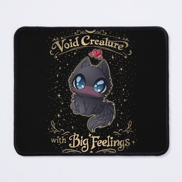 Item preview, Void Creature With Big Feelings Cat Shirt - Neurodivergent Humor - Chaotic Black Cat Goth Graphic - Alt Gamer Meme designed and sold by ZomBPoofy.