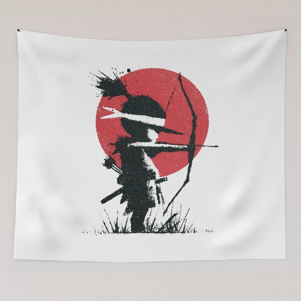 Item preview, Ancient Archer Aiming With Spray Paint Style designed and sold by EdvvinStudios.