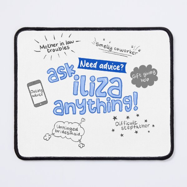 Item preview, Ask Iliza Anything - Iliza Schlesinger Podcast designed and sold by Jennavbeestudio.