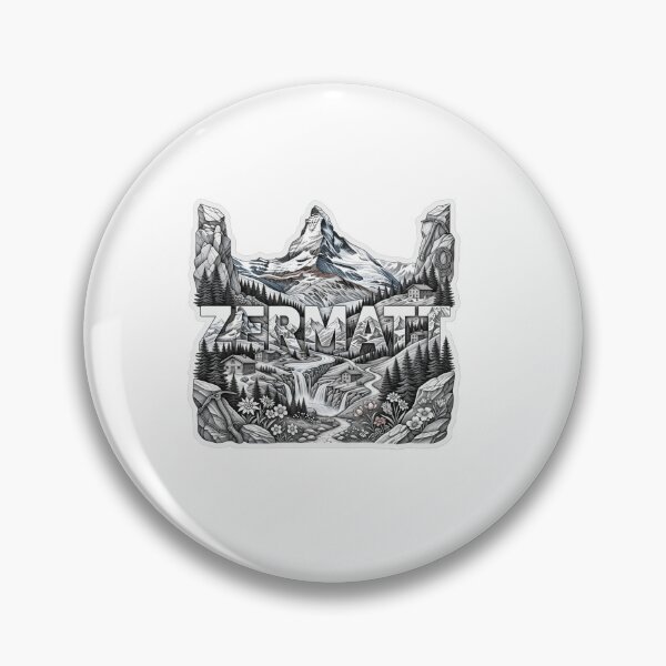 Item preview, Zermatt Alpine Adventure Travel Sticker designed and sold by Imaginarium of Chaos falcon88 .